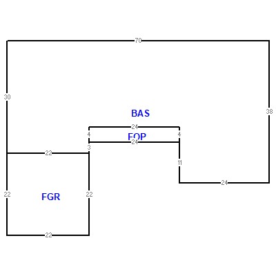 Building layout (traversing data) of this property