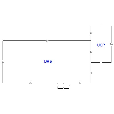 Building layout (traversing data) of this property