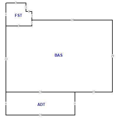 Building layout (traversing data) of this property