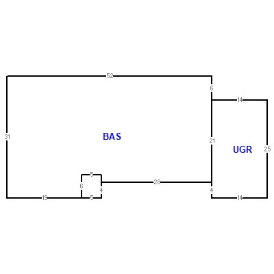 Building layout (traversing data) of this property