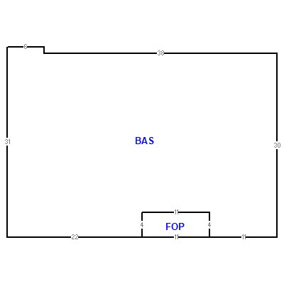 Building layout (traversing data) of this property