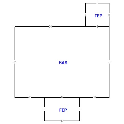 Building layout (traversing data) of this property