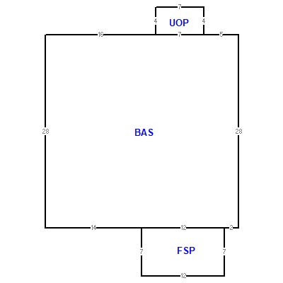 Building layout (traversing data) of this property