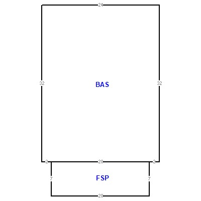 Building layout (traversing data) of this property