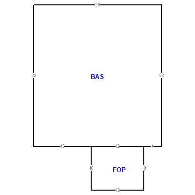 Building layout (traversing data) of this property