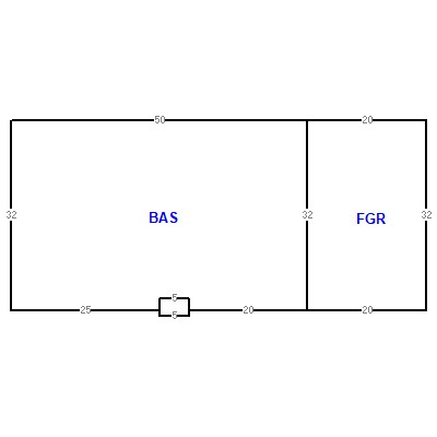 Building layout (traversing data) of this property