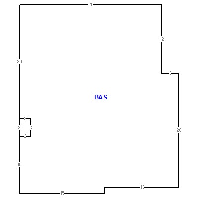Building layout (traversing data) of this property