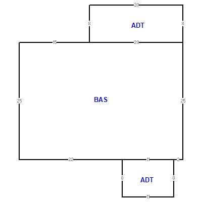Building layout (traversing data) of this property