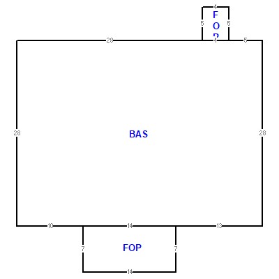 Building layout (traversing data) of this property