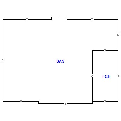 Building layout (traversing data) of this property