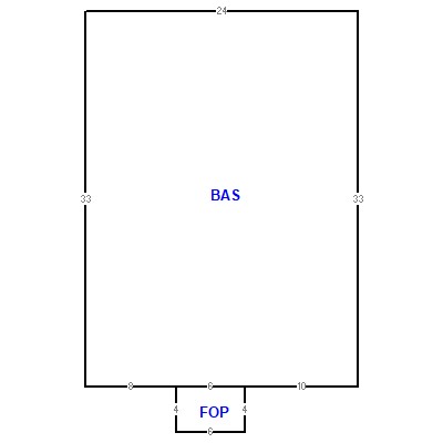 Building layout (traversing data) of this property