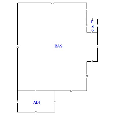 Building layout (traversing data) of this property