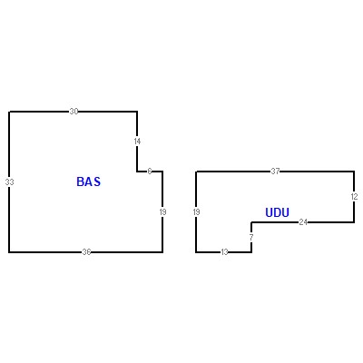Building layout (traversing data) of this property