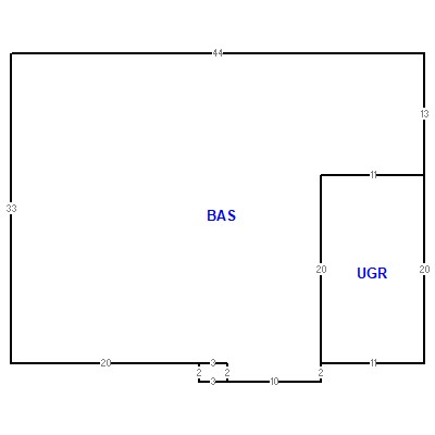 Building layout (traversing data) of this property