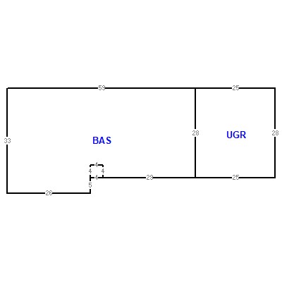 Building layout (traversing data) of this property