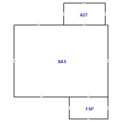 Building layout (traversing data) of this property