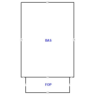 Building layout (traversing data) of this property
