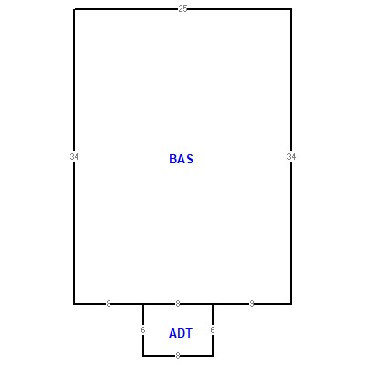 Building layout (traversing data) of this property