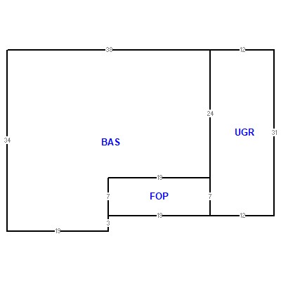 Building layout (traversing data) of this property