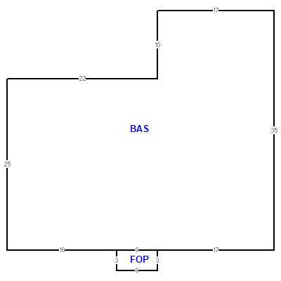 Building layout (traversing data) of this property