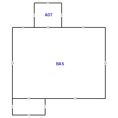 Building layout (traversing data) of this property