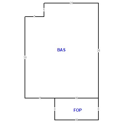 Building layout (traversing data) of this property