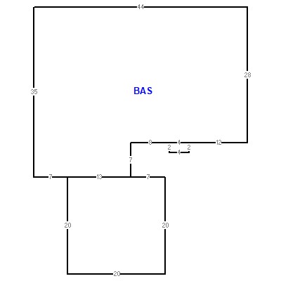 Building layout (traversing data) of this property