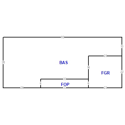 Building layout (traversing data) of this property