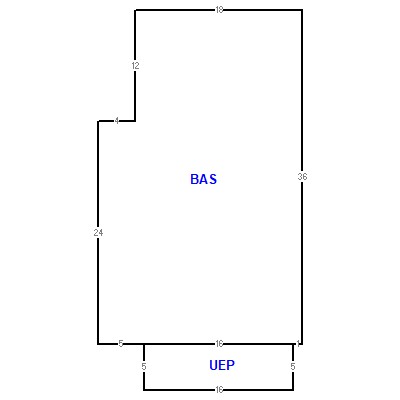 Building layout (traversing data) of this property