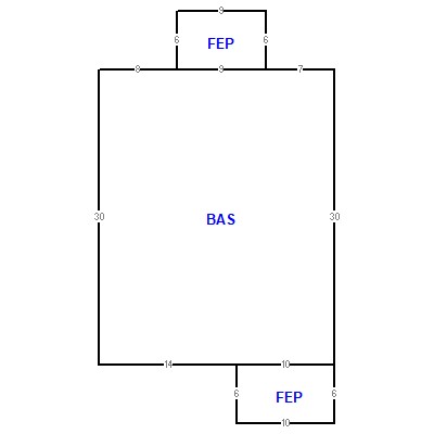 Building layout (traversing data) of this property