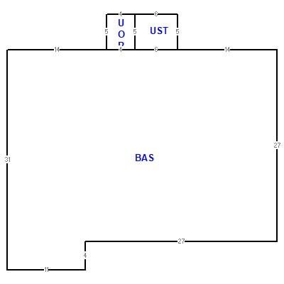 Building layout (traversing data) of this property
