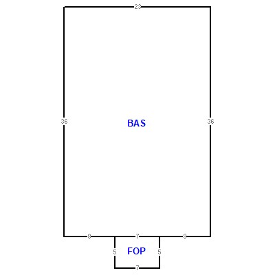 Building layout (traversing data) of this property