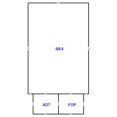 Building layout (traversing data) of this property