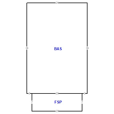 Building layout (traversing data) of this property