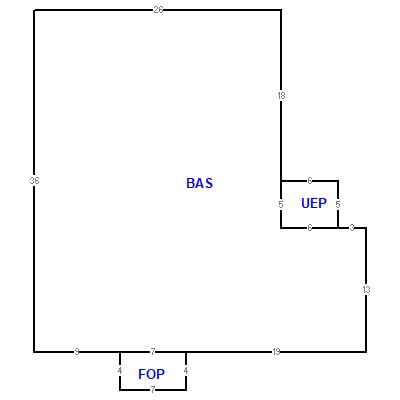 Building layout (traversing data) of this property