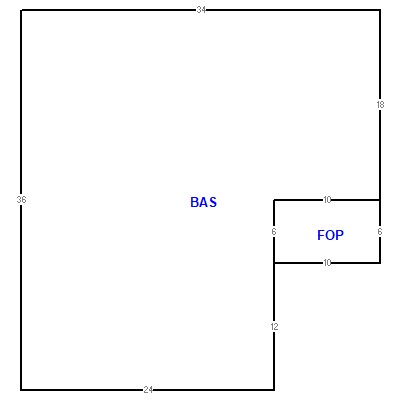 Building layout (traversing data) of this property