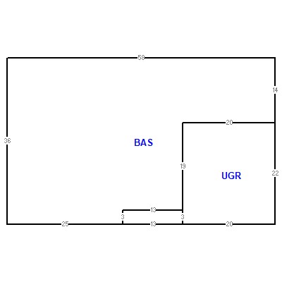 Building layout (traversing data) of this property