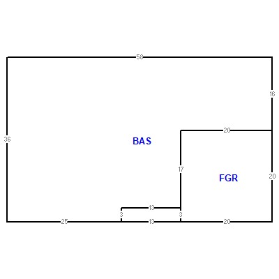 Building layout (traversing data) of this property