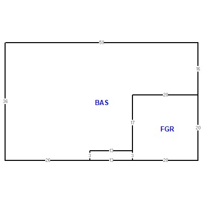 Building layout (traversing data) of this property