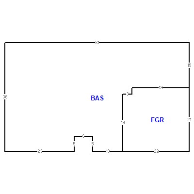 Building layout (traversing data) of this property