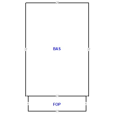Building layout (traversing data) of this property
