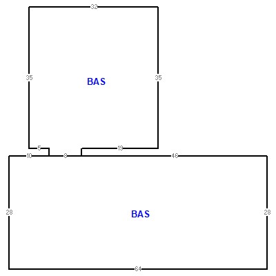 Building layout (traversing data) of this property