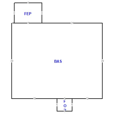 Building layout (traversing data) of this property