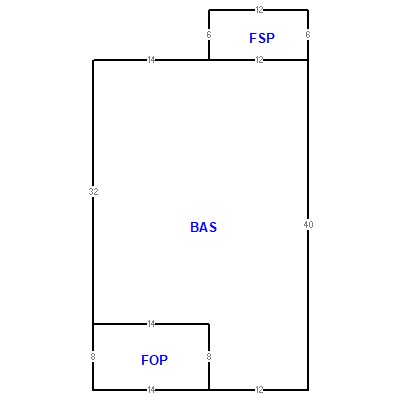 Building layout (traversing data) of this property