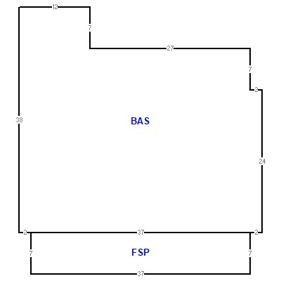 Building layout (traversing data) of this property