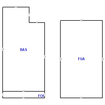 Building layout (traversing data) of this property