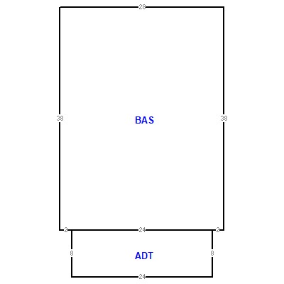 Building layout (traversing data) of this property