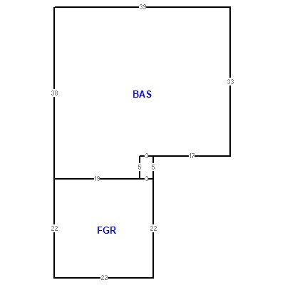Building layout (traversing data) of this property