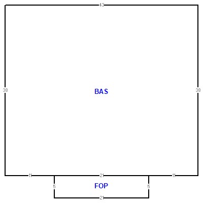 Building layout (traversing data) of this property