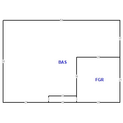 Building layout (traversing data) of this property